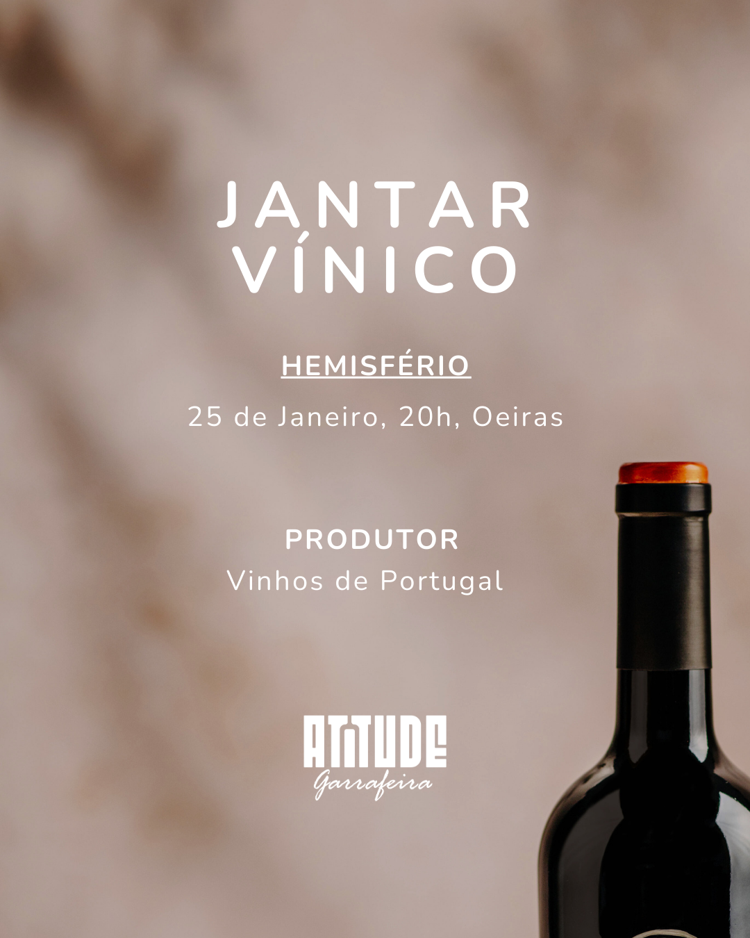 Jantar Vínico - Hemisfério